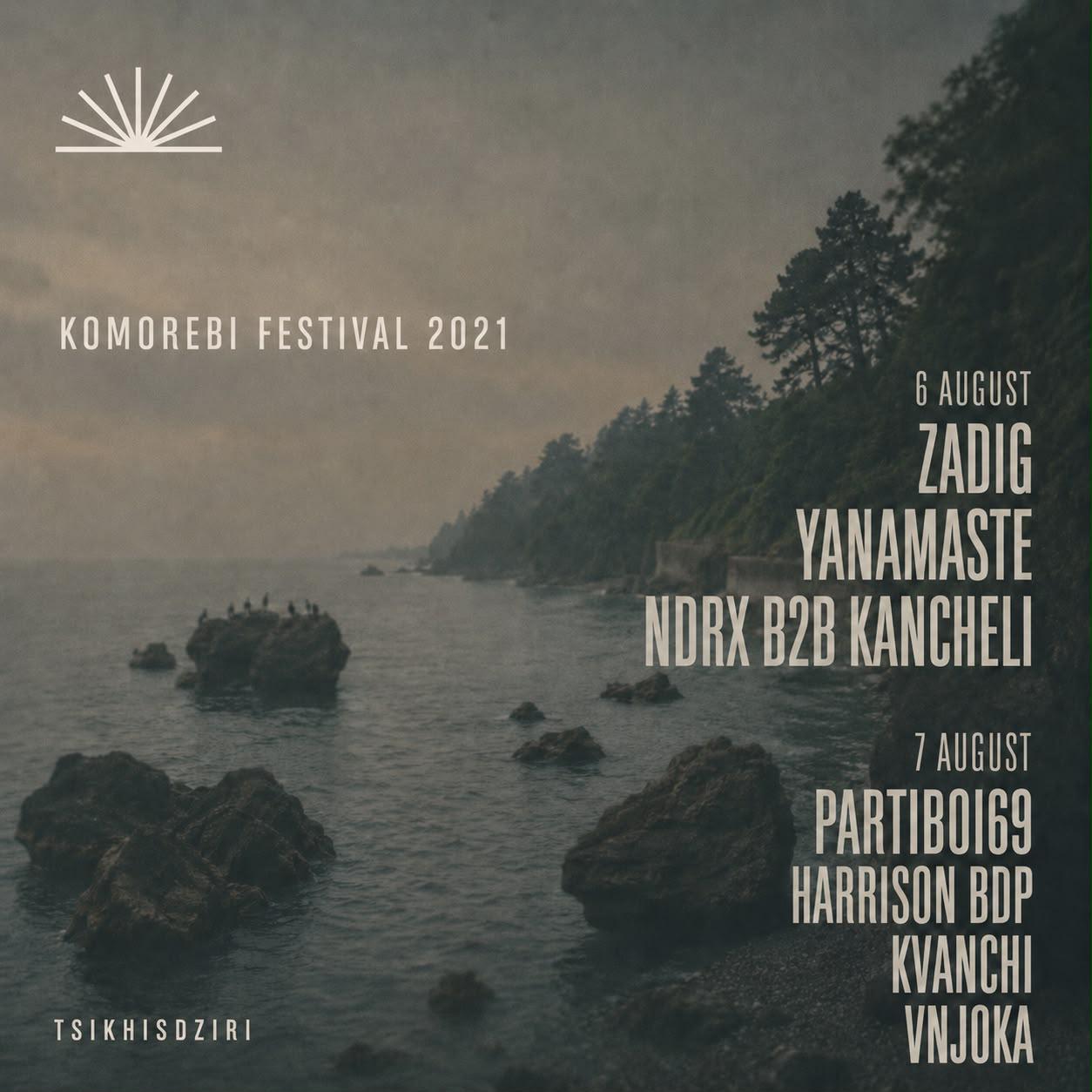 Komorebi Festival 2021 poster
